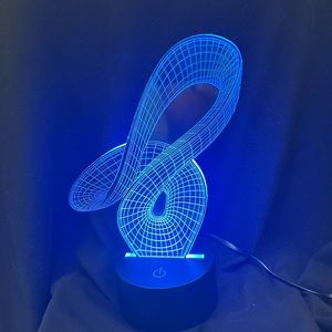 3D optical illusion acrylic light.